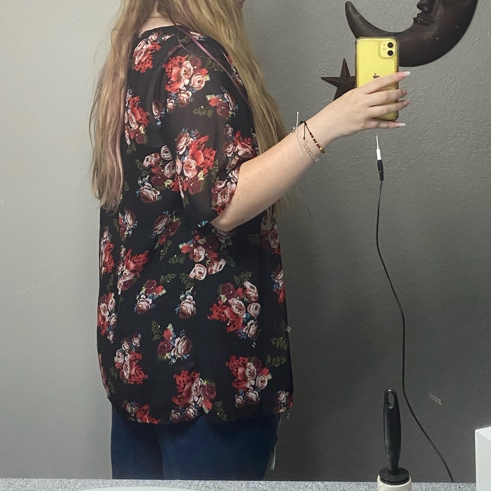 floral kimono
